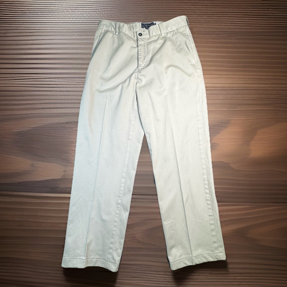 Southern Tide Men's Chino Pants 32x32 Khaki Beige Allen Fit Flat Front Cotton